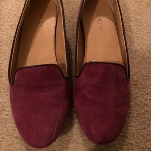 Jcrew maroon loafers 6.5